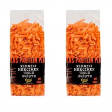 Vegan Kırmızı Mercimek Unlu Çubuk Makarna 350 G X 2`li Set Vegan Kırmızı Mercimek Unlu Çubuk Makarna 350 G X 2`li Set