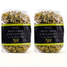 Vegan Nohut Unlu Burgu Erişte 350 G X 2 Adet Vegan Nohut Unlu Burgu Erişte 350 G X 2 Adet